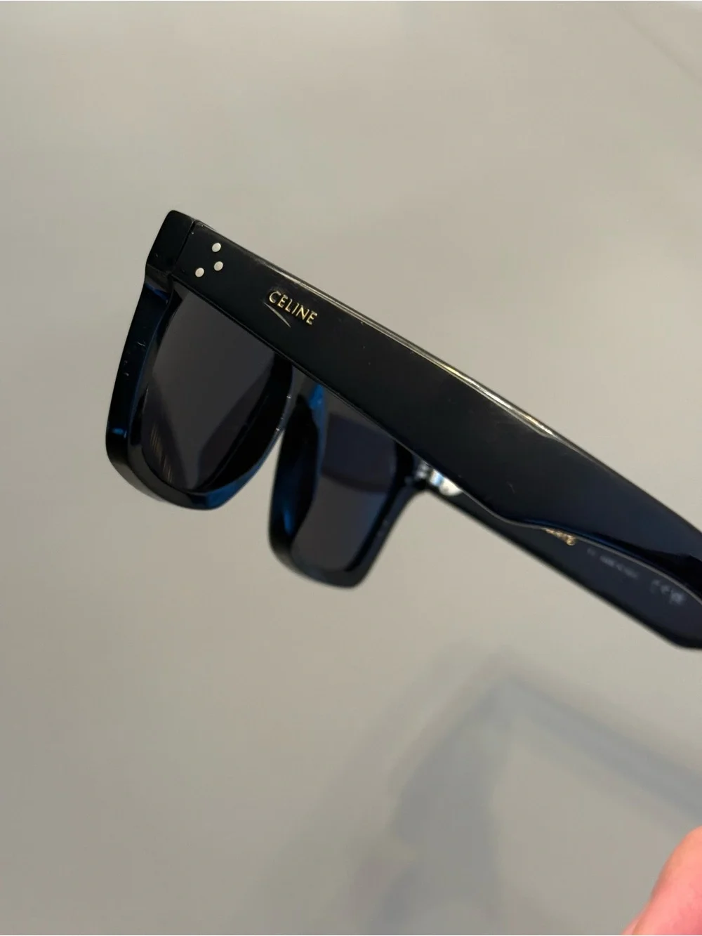 Celine CL4004IN 01D Women's Black Square Sunglasses 50-22-150